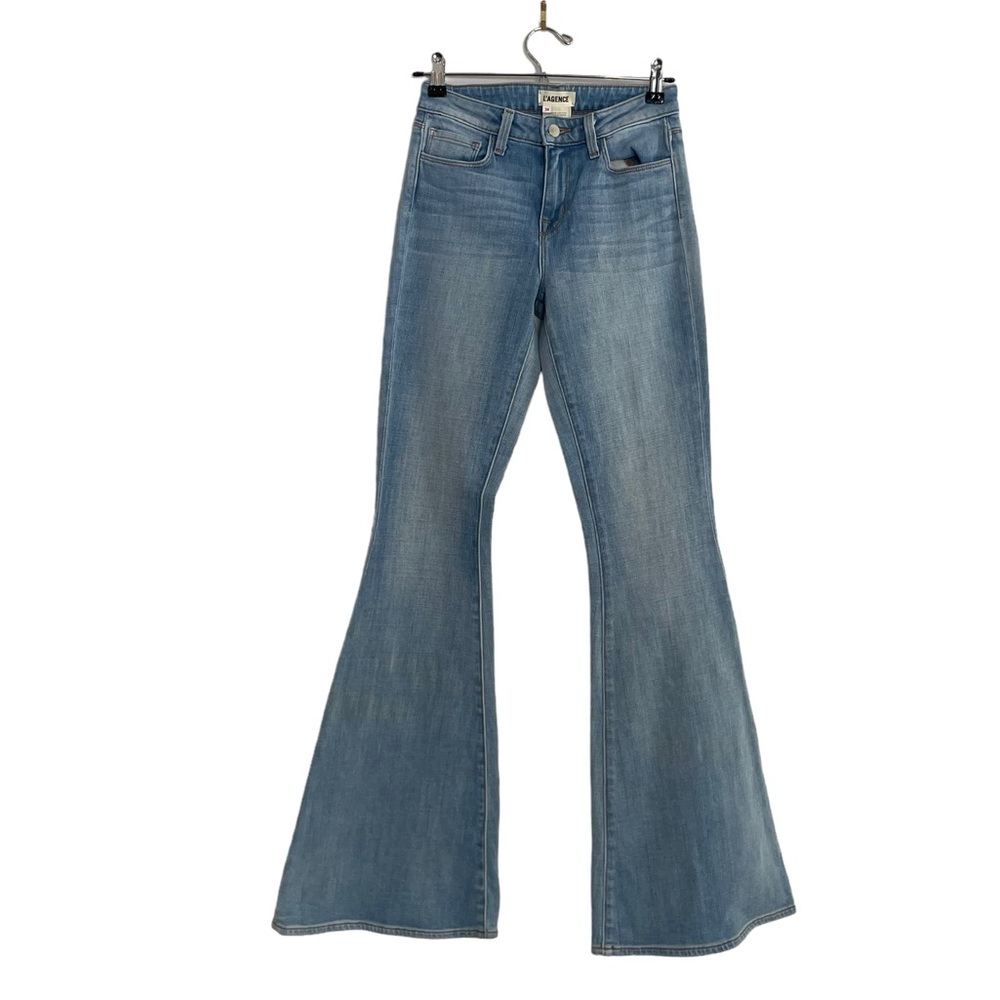 L’Agence Flare Light Denim Jeans